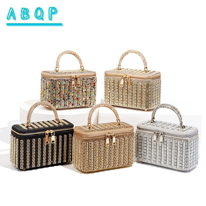Luxury Bags Store - Женская вечерняя сумка с бриллиантами, блестящая
