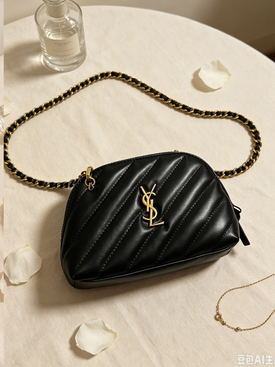 Косметичка YSL из черной полос – обзор и цена Luxury Designer Bags Ysl
