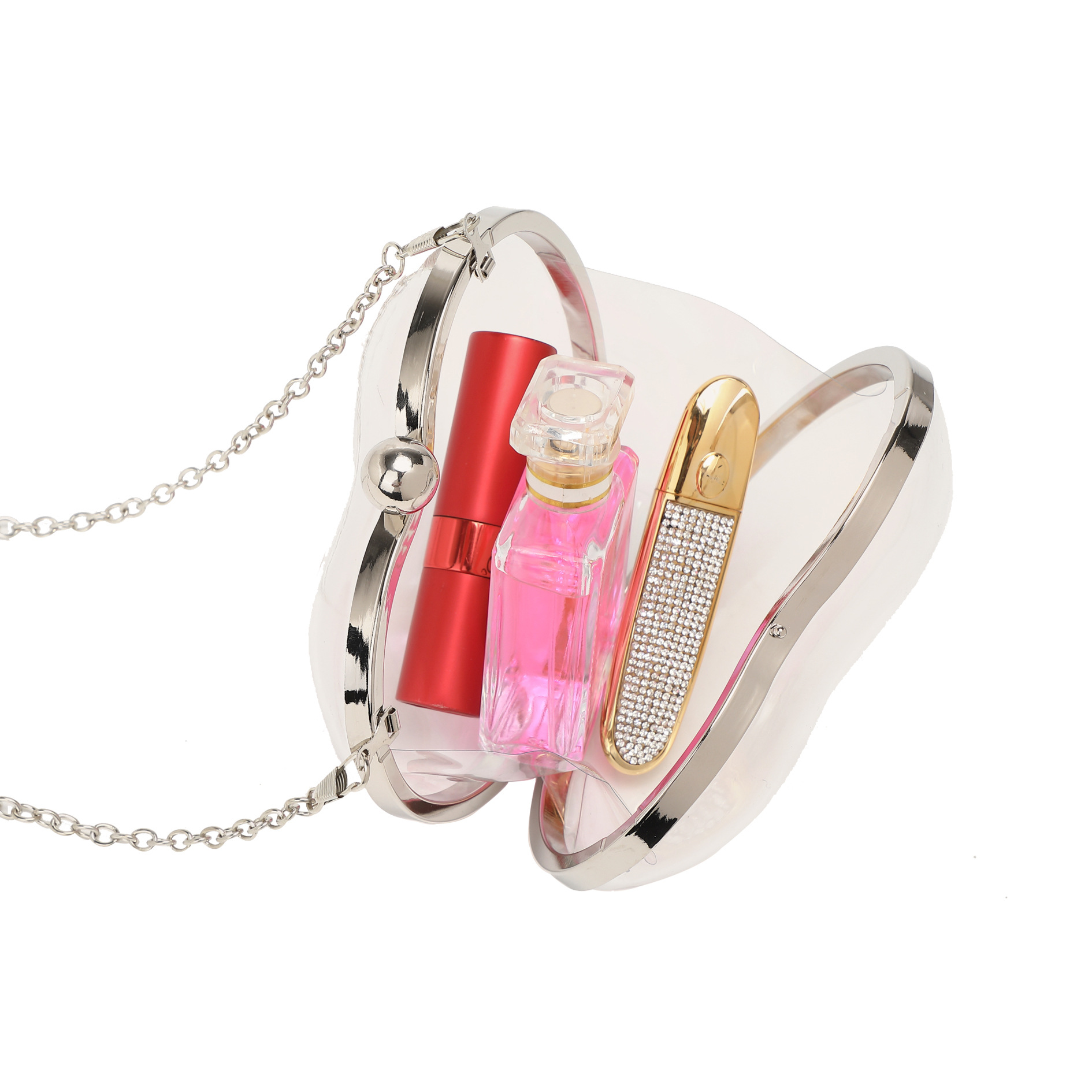 Акриловый мини-клатч Love для  – обзор и цена Chain Crossbody Quilted