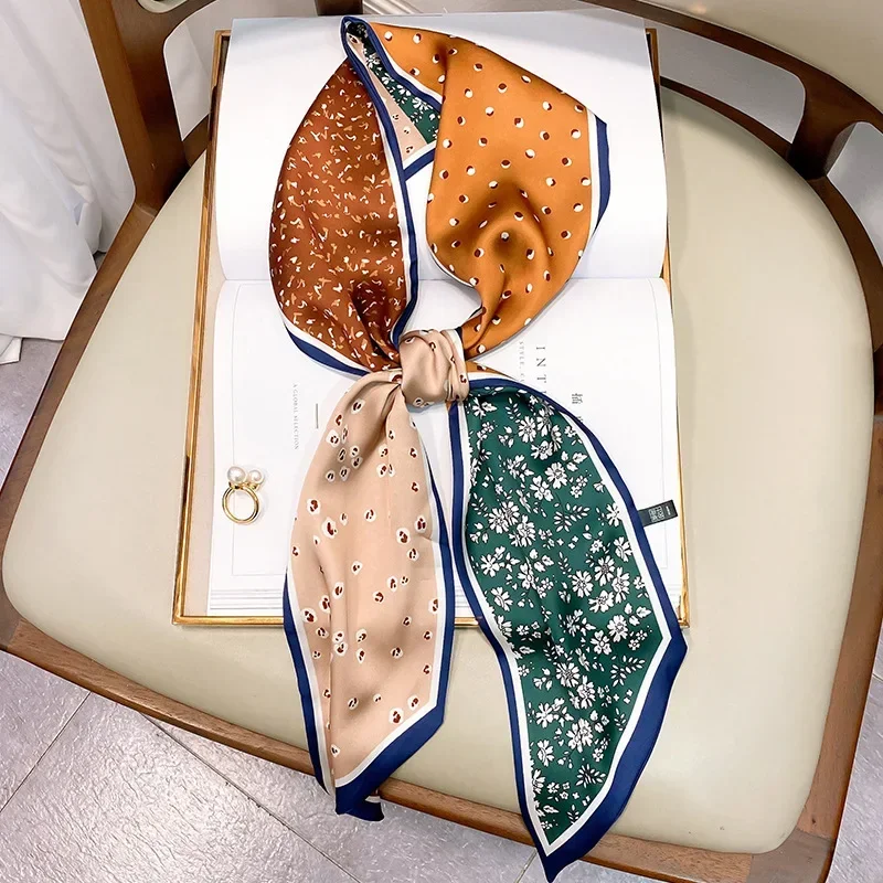 Дизайнерский узкий шарф с прин – обзор и цена Luxury Bags Brand