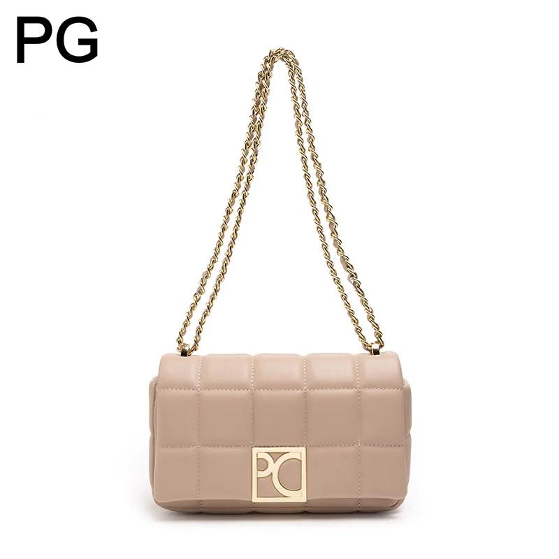 Женская сумка через плечо PG,  – обзор и цена Chain Crossbody Quilted
