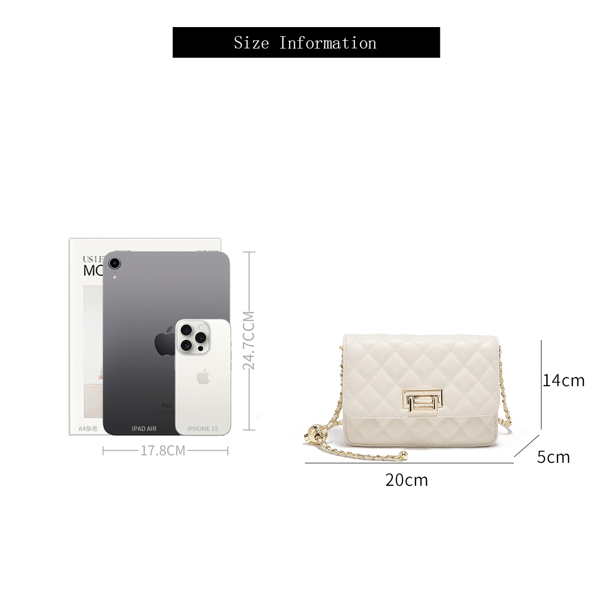 Сумка-кроссбоди FOXER 2026 жен – обзор и цена Chain Crossbody Quilted