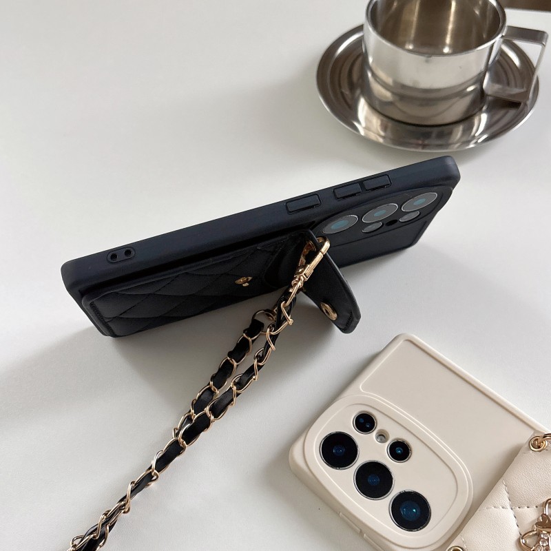 Чехол-кошелек с стеганой текст – обзор и цена Chain Crossbody Quilted
