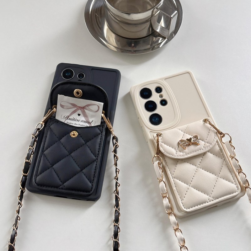 Чехол-кошелек с стеганой текст – обзор и цена Chain Crossbody Quilted
